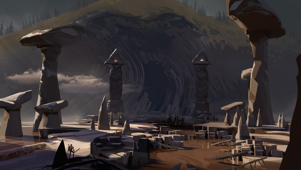 Mysterious ancient ruins from books on breaking ancient curses