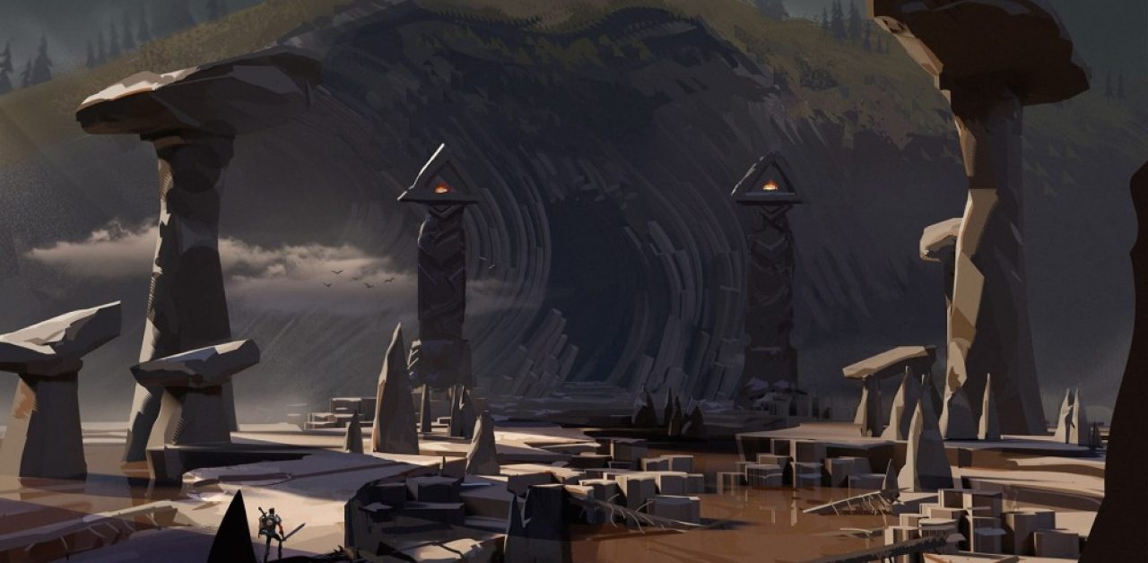 Mysterious ancient ruins from books on breaking ancient curses